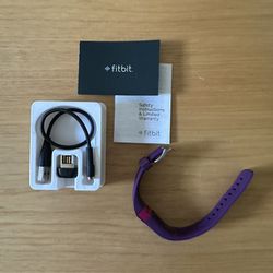 Never Used Fitbit - Purple; Out Of Box 