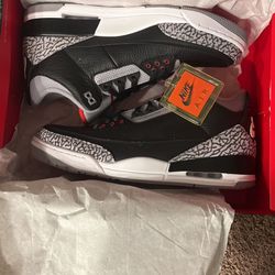 Air Jordan 3 Retro OG 'Black Cement' 2018