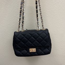 Black Handbag And Crossbody New
