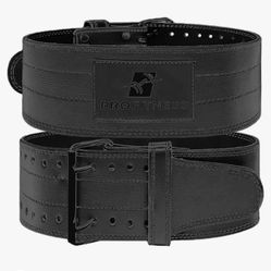 Leather Weight Lifting Belt