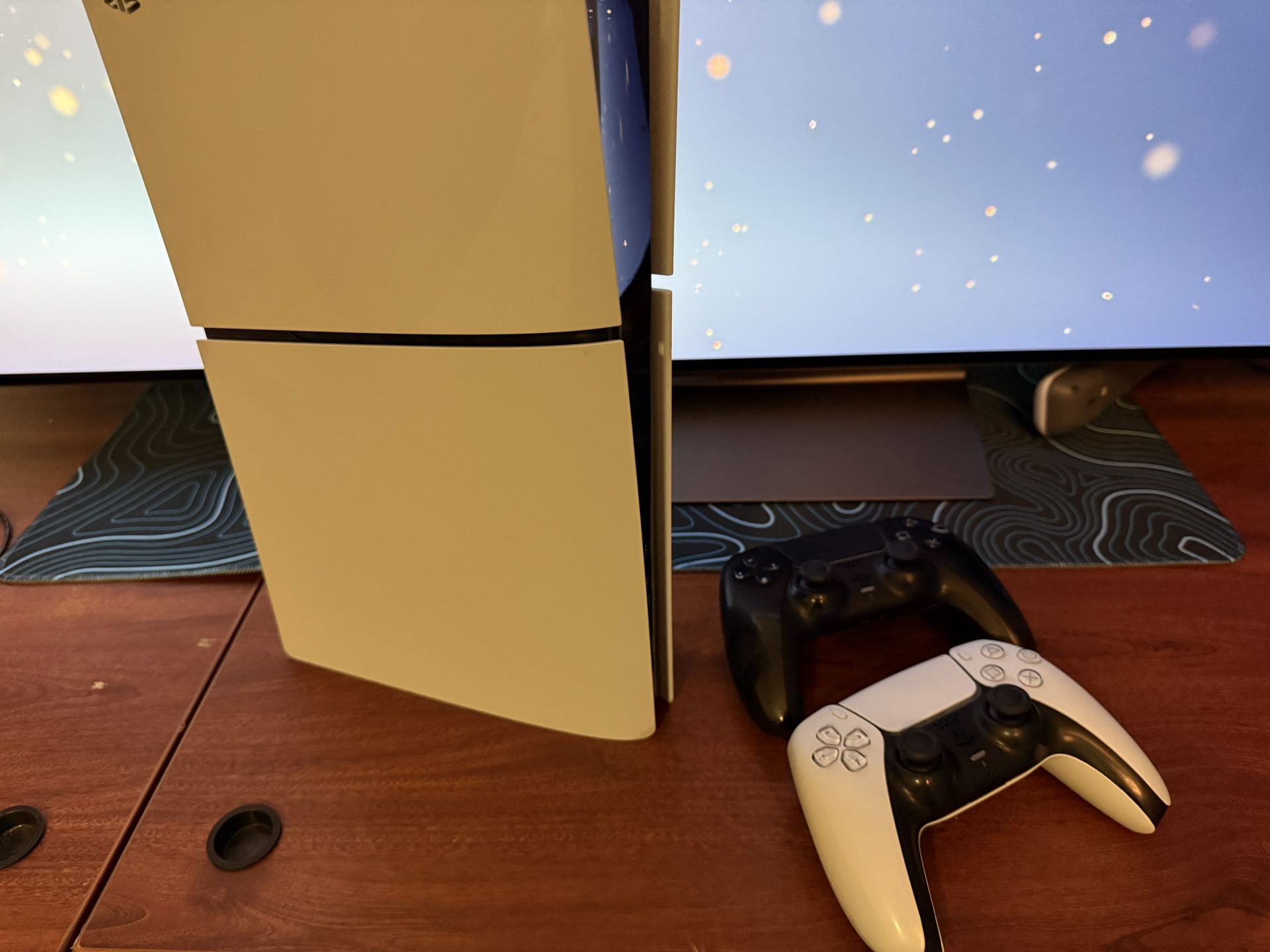 Ps5 Disc And Two Controllers