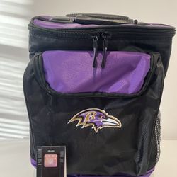 Ravens roller Cooler For Tailgate Or Any Game day