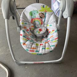 Bright Starts Baby Swing – Great Condition! $20