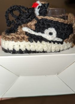 Travis Scott Baby Crochet Shoes