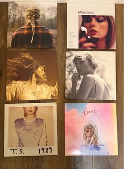 Taylor Swift Vinyl Record Albums – Set of 6