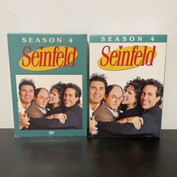 Seinfeld Season 4 DVD Box Set TV Series Sony Unrated Comedy CIB 90’s