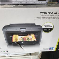 Epson WF-7210 Large Format Printer Like New
