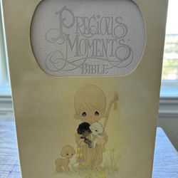 Precious Moments Faux Leather Bible