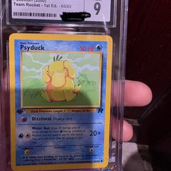 Pokemon Graded Psyduck