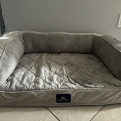 Serta Quilted Ortho Couch Pet Bed