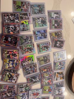 Over 330+ 2026 Topps football Sports Cards refractors numbered Mojo's