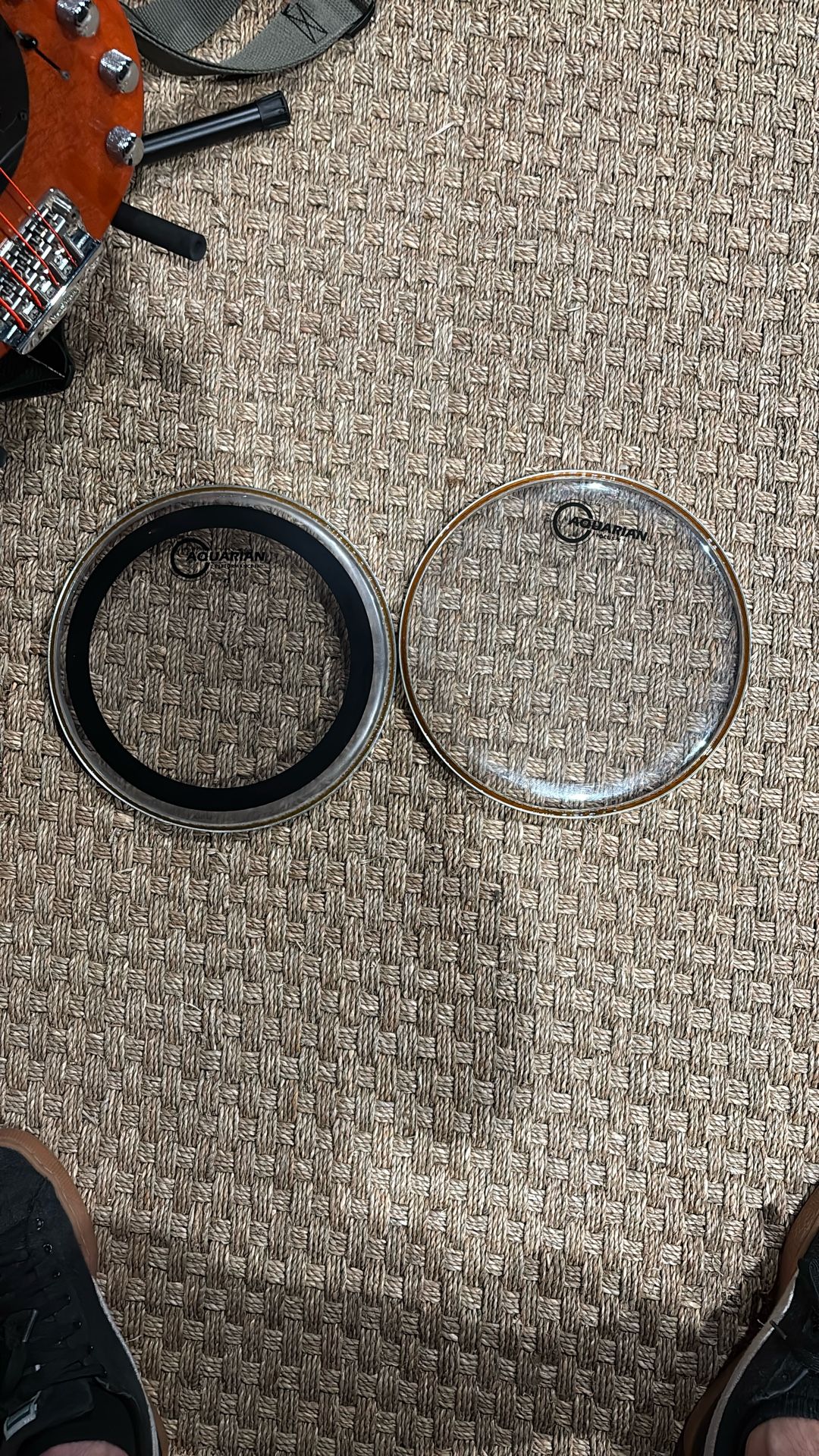 2 10 Aquarian Drum heads New 