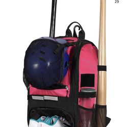 $45 Baseball Bag for Youth and Adults - Softball Bag with Separate Shoe Compartment, Large Baseball Backpack, Softball Backpack with Fence Hook, Baseb