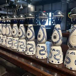 10 Clase Azul Empty Tequila Bottles