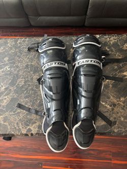 Easton knee/shin pitching guards