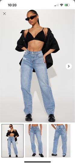 Straight Leg Jeans