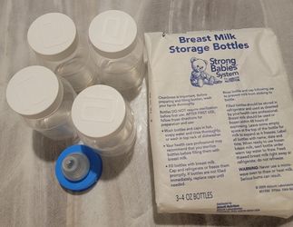 Breatht Milk Storage Bottles