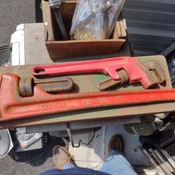 Rigid 24 " & 14 " Pipe Wrenches