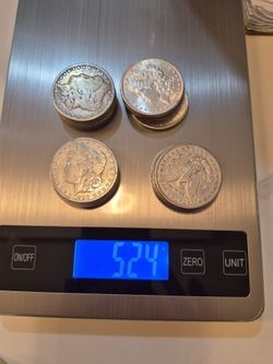 Lot of Morgan Silver Dollar Coins