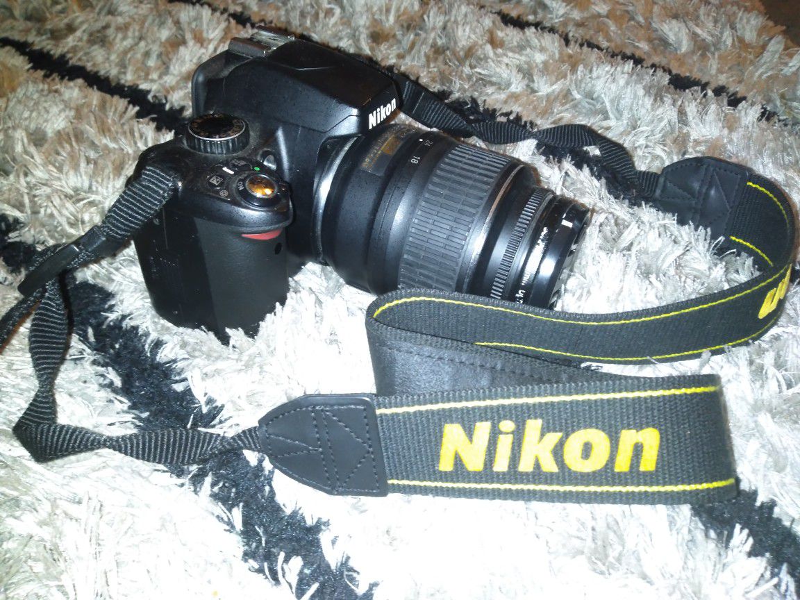 NIKON digital camera with lens