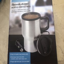 Brookstone Heated Coffee Mug