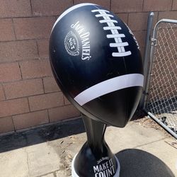 Jack Daniel’s Football Stand Statue 52” Tall Man Cave 