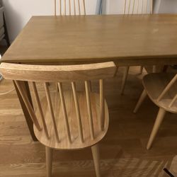 Dining Table And Dining Chairs
