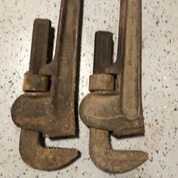 2 - 36” Craftsman Pipe wrenches