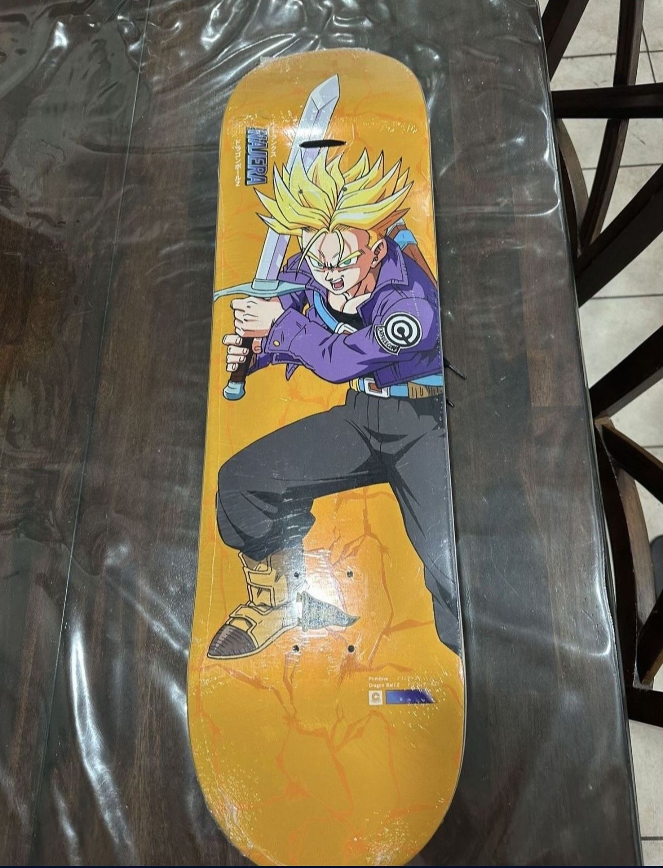 Primitive Dragon ball Z Trunks Skateboard Deck