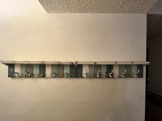 Farmhouse Coat Rack Shelf