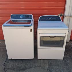 Washer samsung and dryer whirlpool 