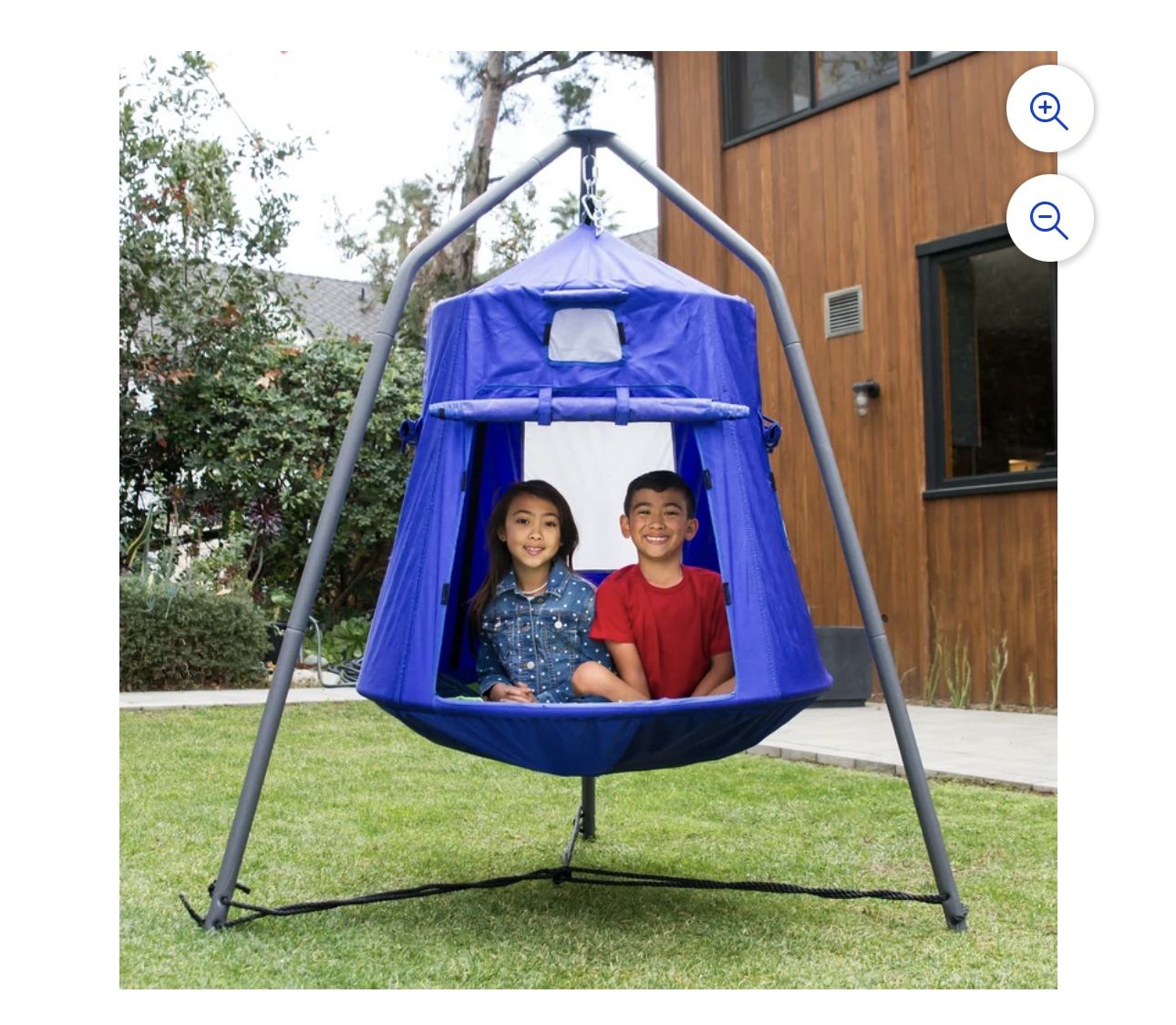 SportsPower Blu pod Jr Floating Tent swing