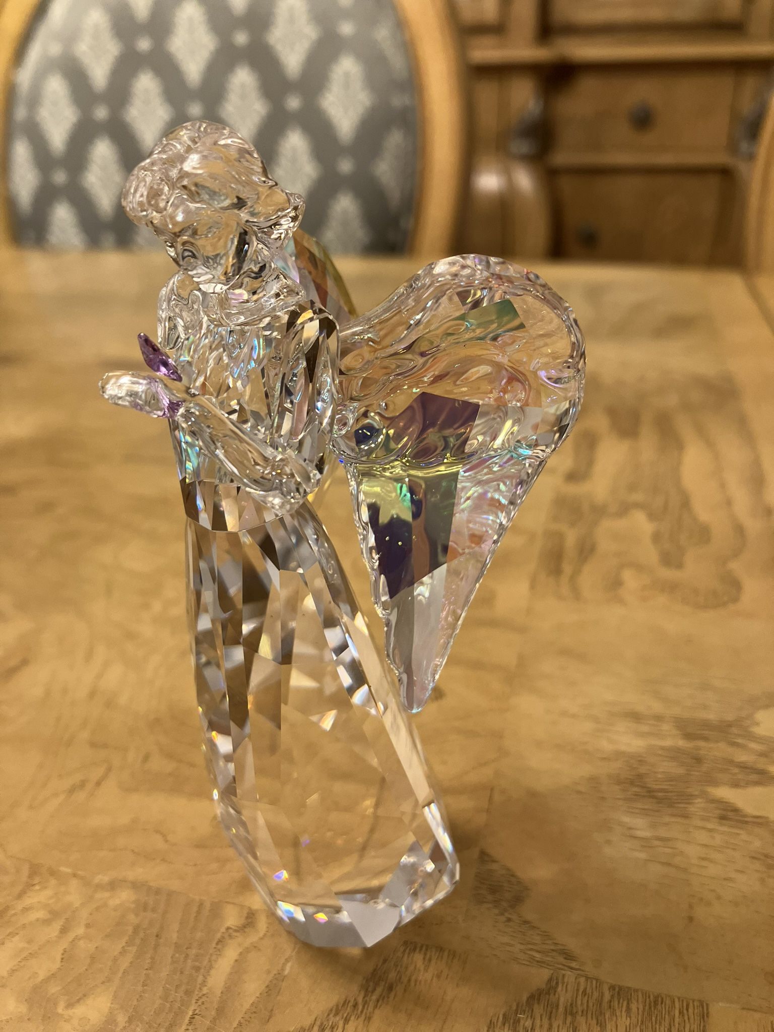 SWAROVSKI  Angel with Butterfly #(contact info removed) 