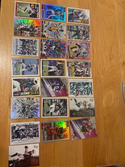 TOPPS Flagship NFL Football Sports Card Lot