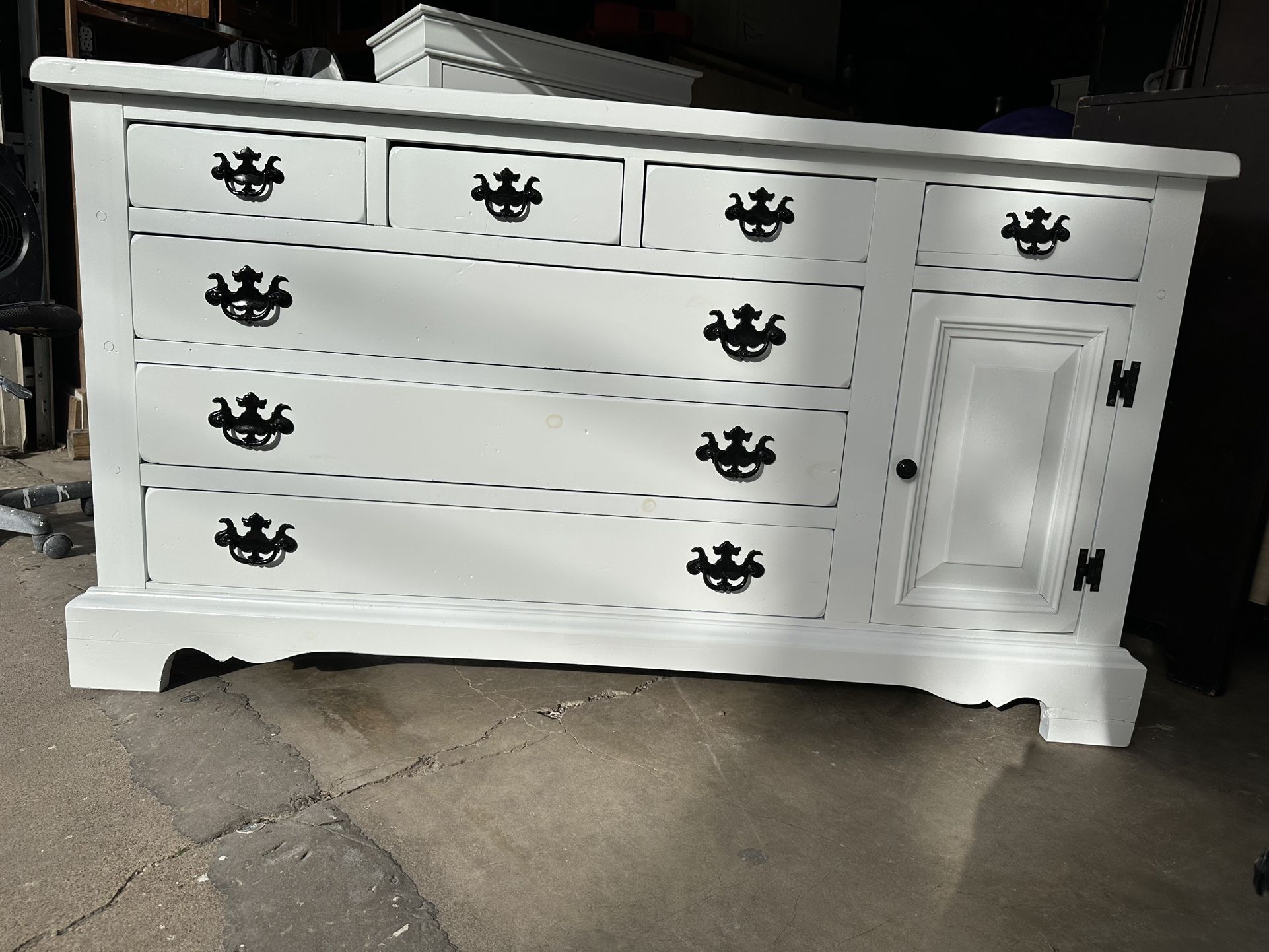 White Dresser