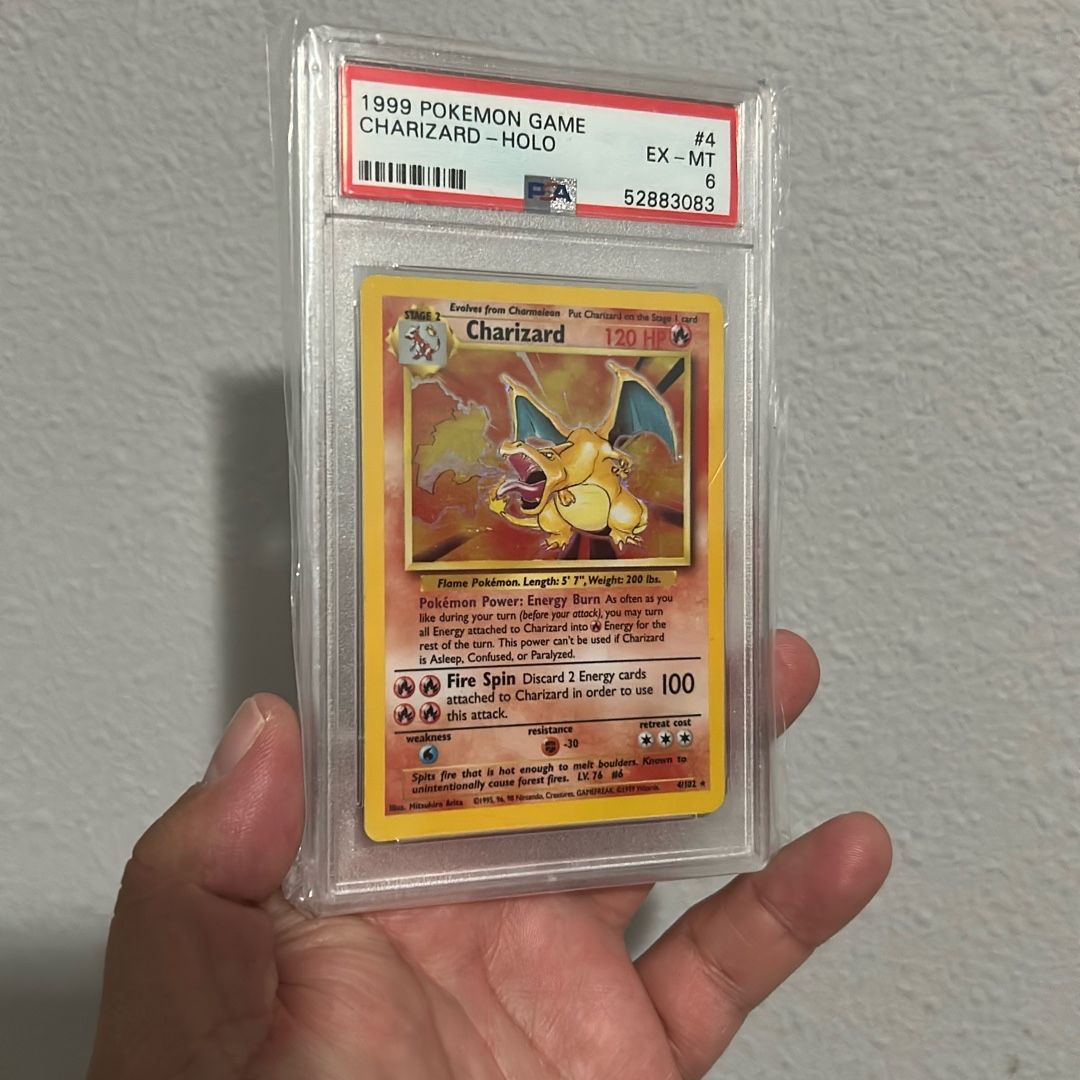 Pokémon 1999 Charizard -HOLO PSA 6 Base Set for Sale in Long Beach, CA ...