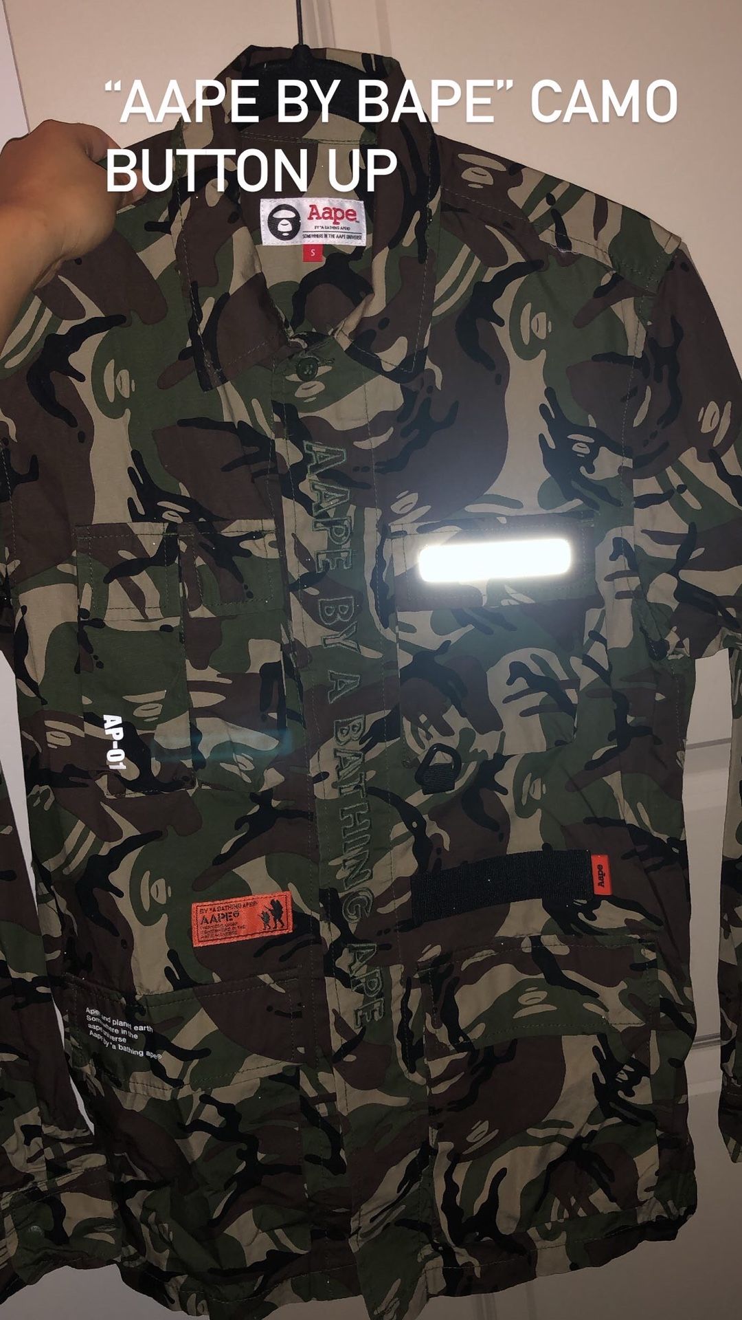 Aape By BAPE camo Shirt Jacket