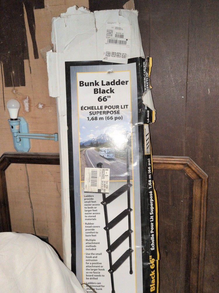 RV Bunk Ladder