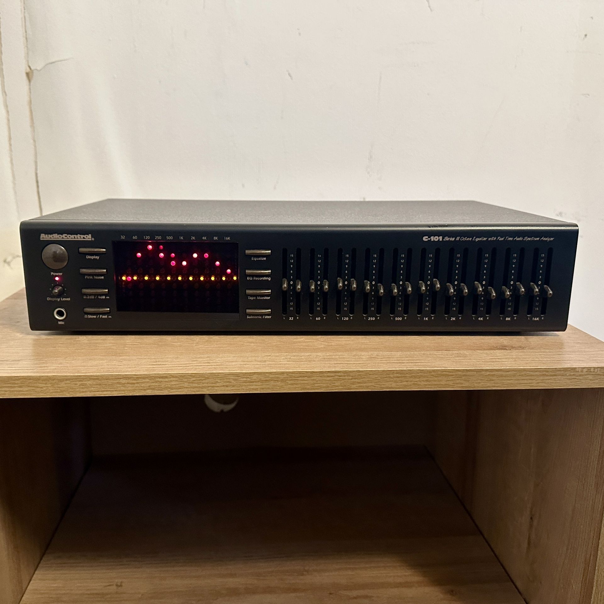 Audio Control C-101 Series III EQ