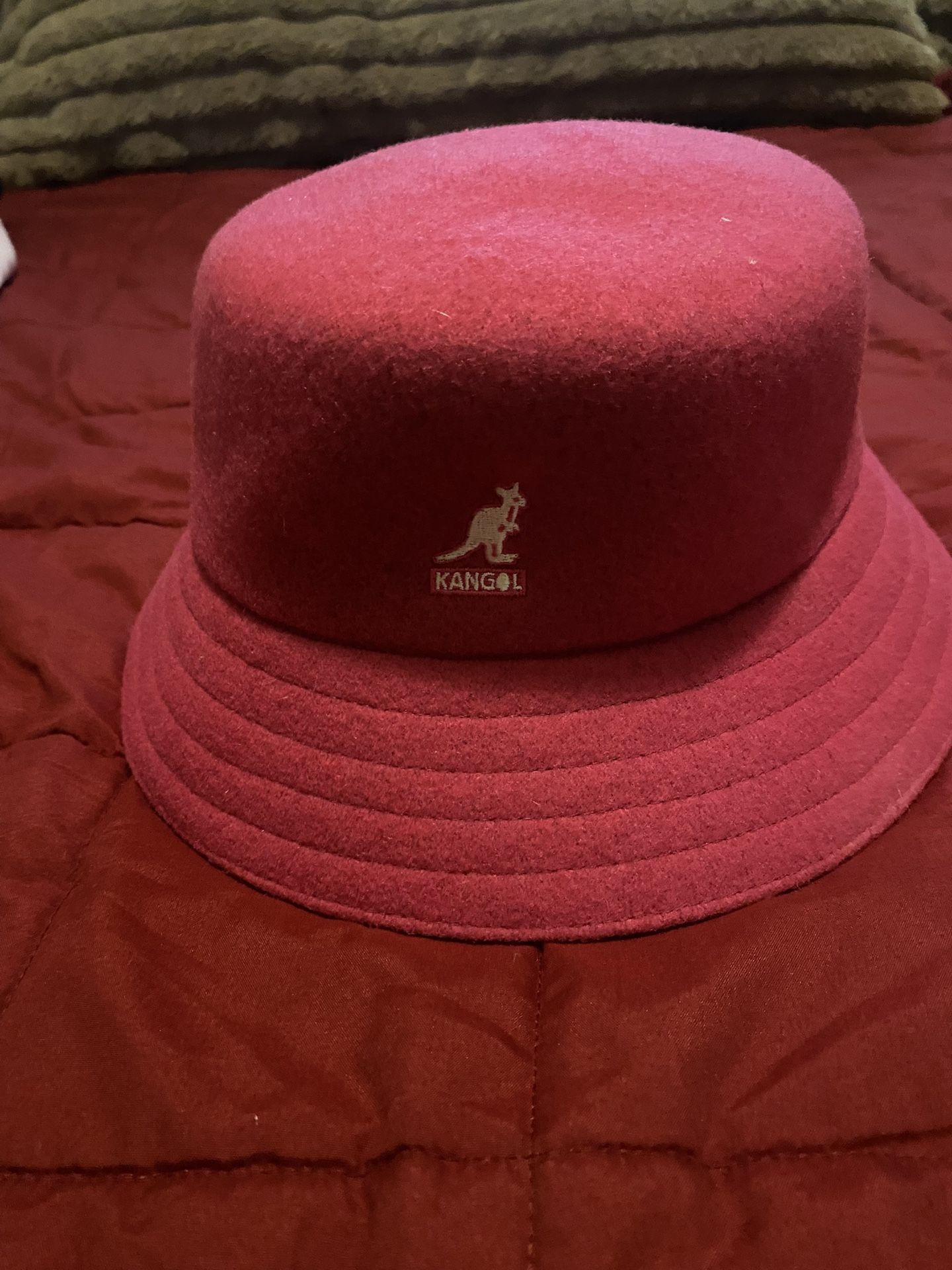 Pink Kangol Bucket Hat