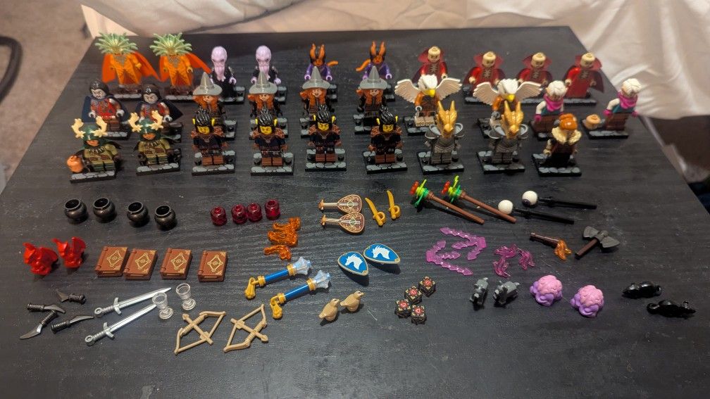 29 LEGO Dungeons And Dragons Minifigures