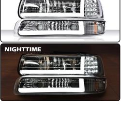 Chevy Silverado/Tahoe LED Headlights 
