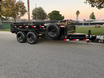 2022 IRONBULL Dump DE-Rated to 9990LB 14ft  7Ga Floor, Non-CDL