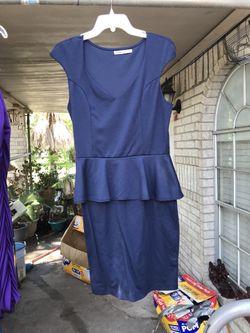 Blue dress