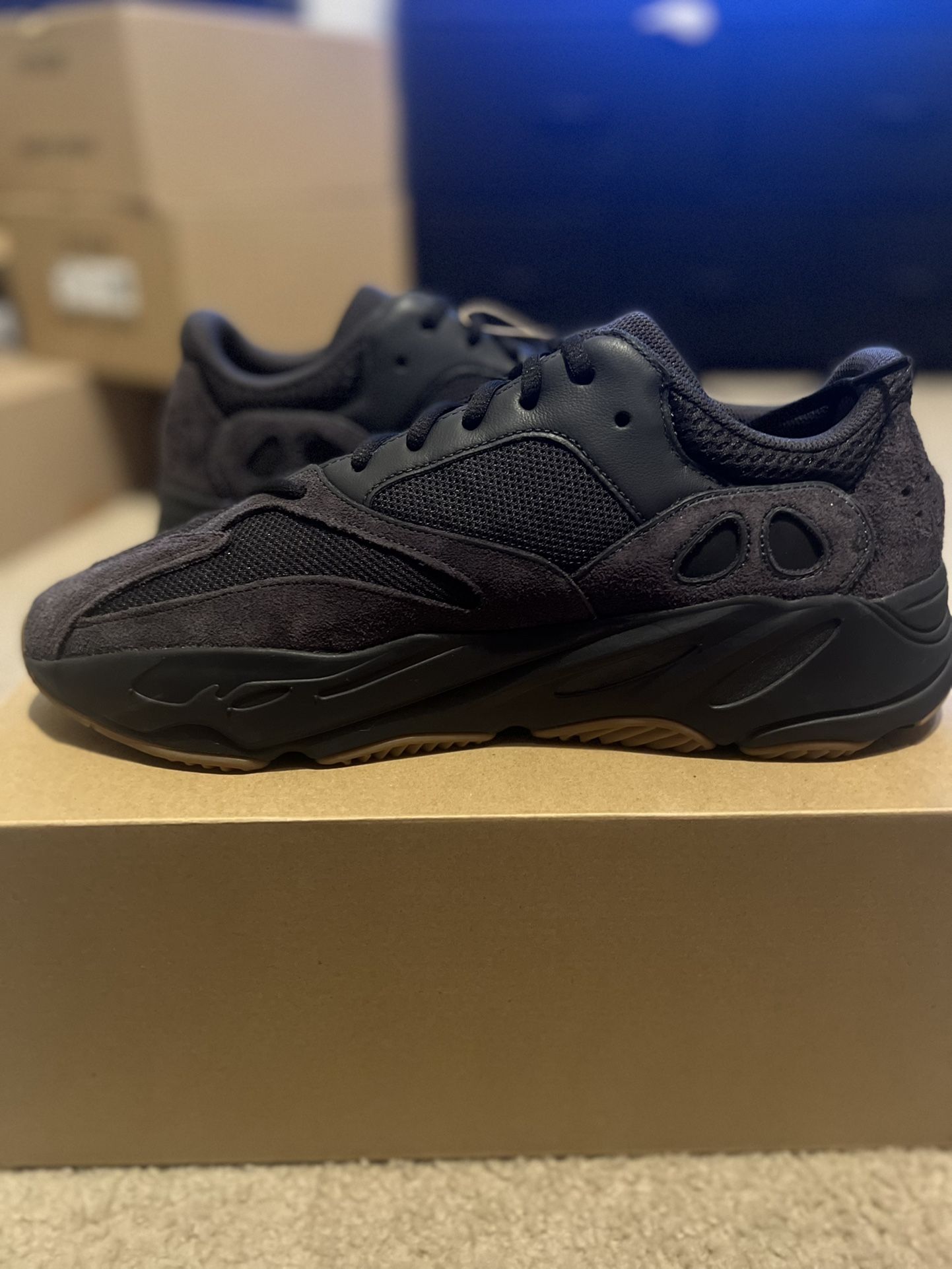 Adidas Yeezy Boost 700 Utility Black Size 12