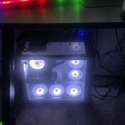 PC + 2 Monitors, And Keyboard And Mouse