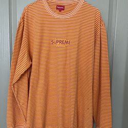 Supreme Micro Stripe L/S Top