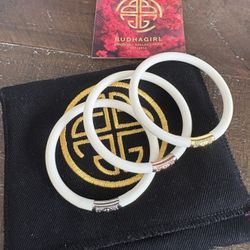 Brand new White Buddha Bracelet Stack 