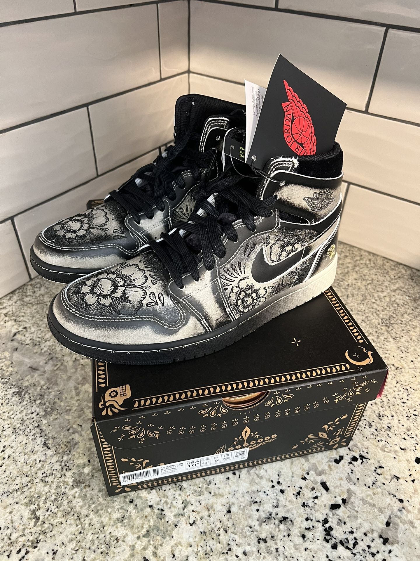 Jordan 1 High Zoom Air CMFT 2 Día De Muertos M10.5