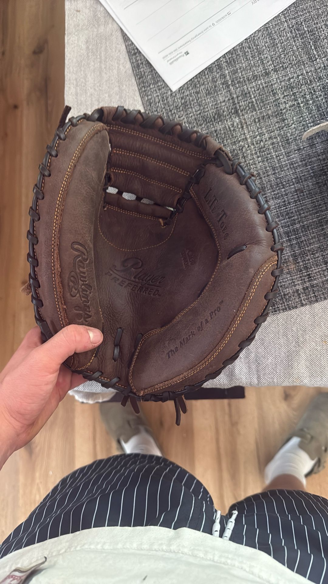 Rawlings catchers baseball glove